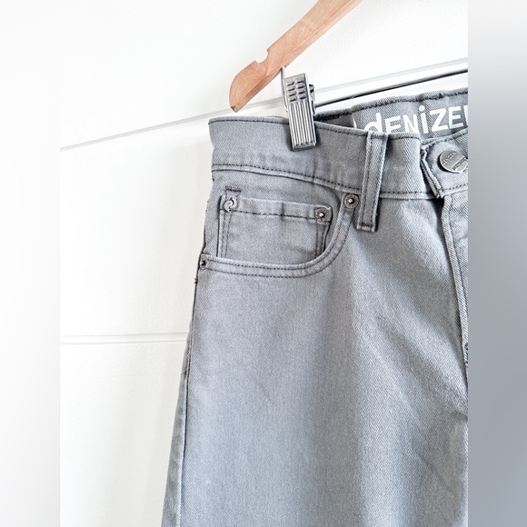 Levis Denizen 216 Skinny Fit Boys Size 12 Jeans Grey 5 Pocket. - Picture 5 of 7